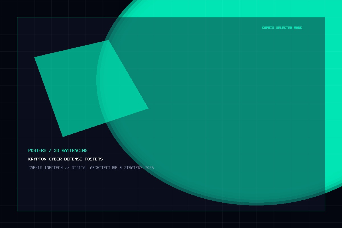 Krypton Cyber Defense Visual Posters